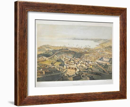 Panoramic View of Trieste-Bernardino di Betto Pinturicchio-Framed Giclee Print