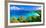 Panoramic View of Trunk Bay, St. John, USVI-George Oze-Framed Photographic Print