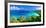 Panoramic View of Trunk Bay, St. John, USVI-George Oze-Framed Photographic Print