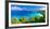 Panoramic View of Trunk Bay, St. John, USVI-George Oze-Framed Photographic Print