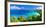 Panoramic View of Trunk Bay, St. John, USVI-George Oze-Framed Photographic Print