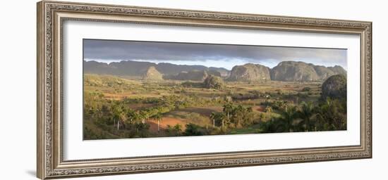 Panoramic View of Vinales Valley-Lee Frost-Framed Photographic Print