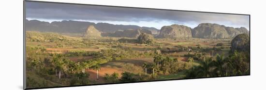 Panoramic View of Vinales Valley-Lee Frost-Mounted Photographic Print