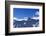 Panoramic View on Snowy Sunlight Mountains-BSANI-Framed Photographic Print