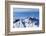 Panoramic View on Winter Mountains in Haze-BSANI-Framed Photographic Print