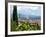 Panoramic View Out over Florence from the Bardini Garden, the Bardini Garden, Florence-Nico Tondini-Framed Photographic Print