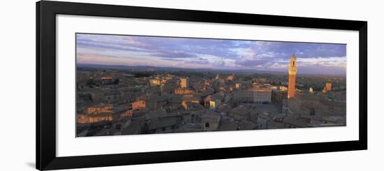 Panoramic View Over the City, Siena, Unesco World Heritage Site, Tuscany, Italy, Europe-Bruno Morandi-Framed Photographic Print