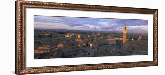 Panoramic View Over the City, Siena, Unesco World Heritage Site, Tuscany, Italy, Europe-Bruno Morandi-Framed Photographic Print