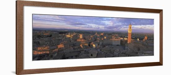 Panoramic View Over the City, Siena, Unesco World Heritage Site, Tuscany, Italy, Europe-Bruno Morandi-Framed Photographic Print