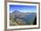 Panoramic View over the Lake Inside the Crater of Rinjani, Lombok, Indonesia-Mark Taylor-Framed Photographic Print