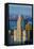 Panoramic views of New York City at sunset from Rockefeller Square "Top of the Rock" New York Ci...-null-Framed Premier Image Canvas