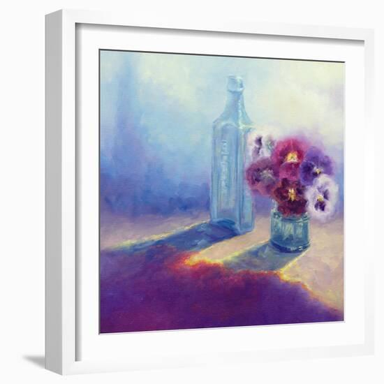 Pansies, 2007-Lee Campbell-Framed Giclee Print