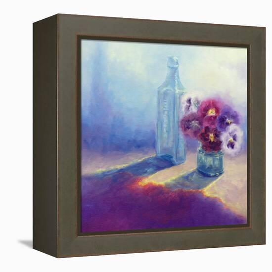 Pansies, 2007-Lee Campbell-Framed Premier Image Canvas