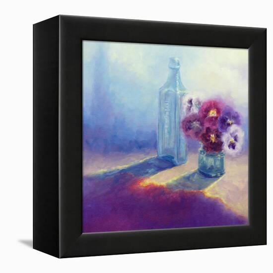 Pansies, 2007-Lee Campbell-Framed Premier Image Canvas