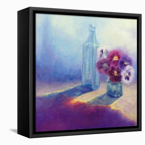 Pansies, 2007-Lee Campbell-Framed Premier Image Canvas