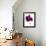 Pansies III-Julia McLemore-Framed Photographic Print displayed on a wall