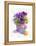 Pansies with Easter Eggs, 2014-John Keeling-Framed Premier Image Canvas