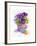 Pansies with Easter Eggs, 2014-John Keeling-Framed Giclee Print