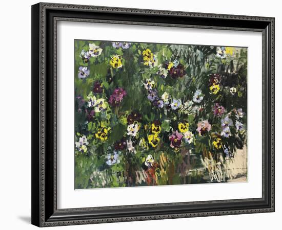 Pansies-Lilia Orlova Holmes-Framed Giclee Print