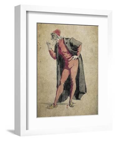 Pantalone, Commedia Dell'Arte Character by Maurice Sand (1823-1889)' Giclee  Print | Art.com