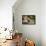 Pantanal, Mato Grosso, Brazil. Portrait of two young Capybaras sitting along the riverbank-Janet Horton-Framed Premier Image Canvas displayed on a wall