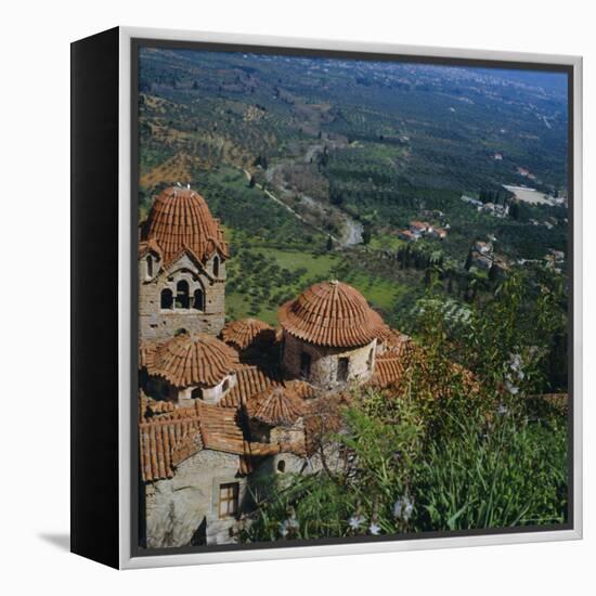 Pantanassa Monastery, Mistras, Greece, Europe-Tony Gervis-Framed Premier Image Canvas