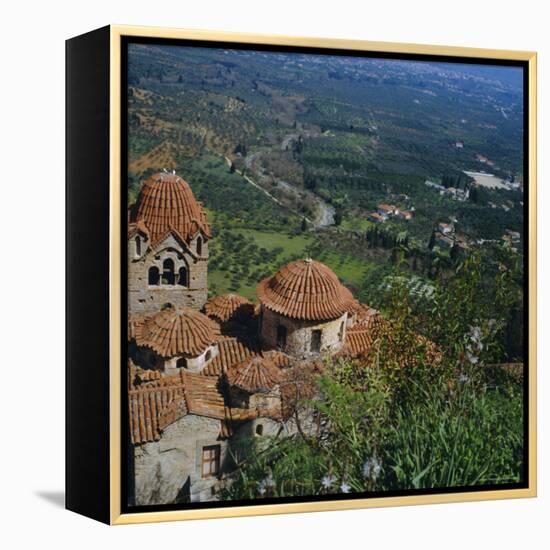 Pantanassa Monastery, Mistras, Greece, Europe-Tony Gervis-Framed Premier Image Canvas