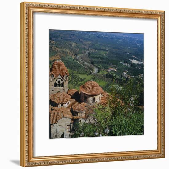 Pantanassa Monastery, Mistras, Greece, Europe-Tony Gervis-Framed Premium Photographic Print