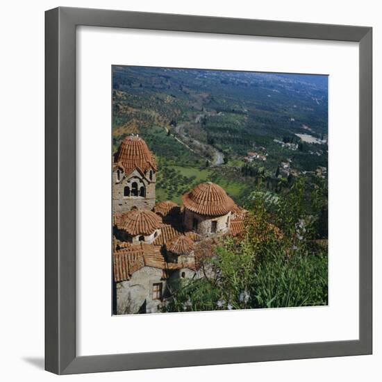 Pantanassa Monastery, Mistras, Greece, Europe-Tony Gervis-Framed Premium Photographic Print