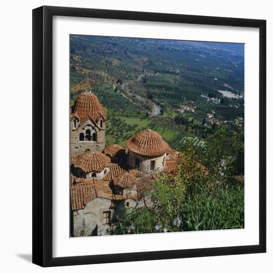 Pantanassa Monastery, Mistras, Greece, Europe-Tony Gervis-Framed Photographic Print