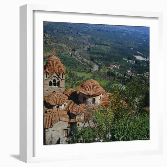 Pantanassa Monastery, Mistras, Greece, Europe-Tony Gervis-Framed Photographic Print