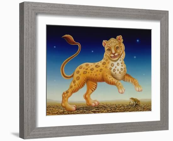 Panther, 2004-Frances Broomfield-Framed Giclee Print