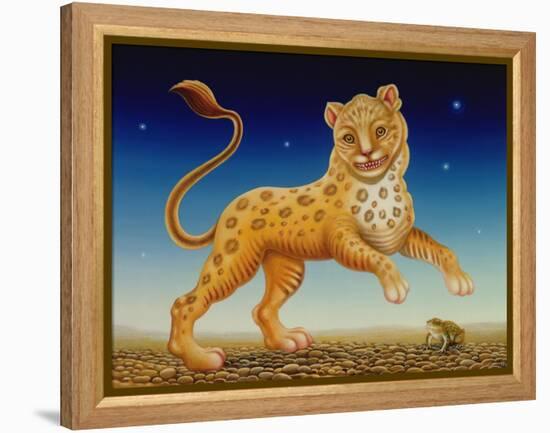 Panther, 2004-Frances Broomfield-Framed Premier Image Canvas