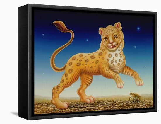 Panther, 2004-Frances Broomfield-Framed Premier Image Canvas