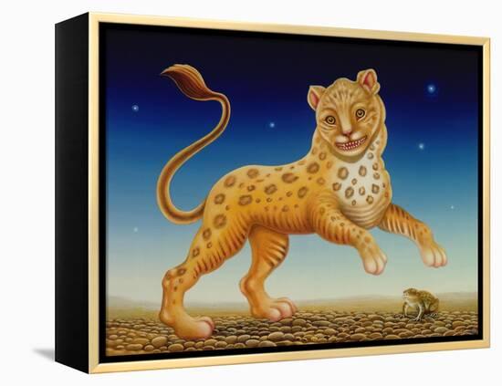 Panther, 2004-Frances Broomfield-Framed Premier Image Canvas