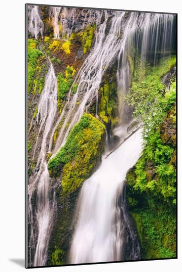 Panther Creek Falls Detail, Columbia River Gorge, Washington-Vincent James-Mounted Photographic Print