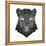 Panther Head Mesh-Lisa Kroll-Framed Stretched Canvas