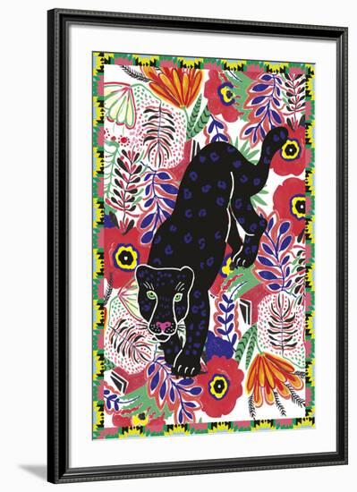 Panther's Wild Life-Emilie Ramon-Framed Giclee Print