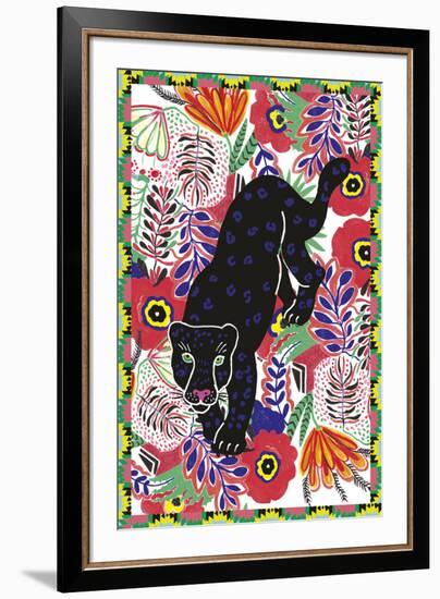 Panther's Wild Life-Emilie Ramon-Framed Giclee Print