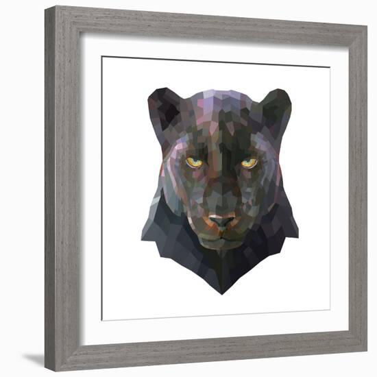 Panther-Lora Kroll-Framed Art Print