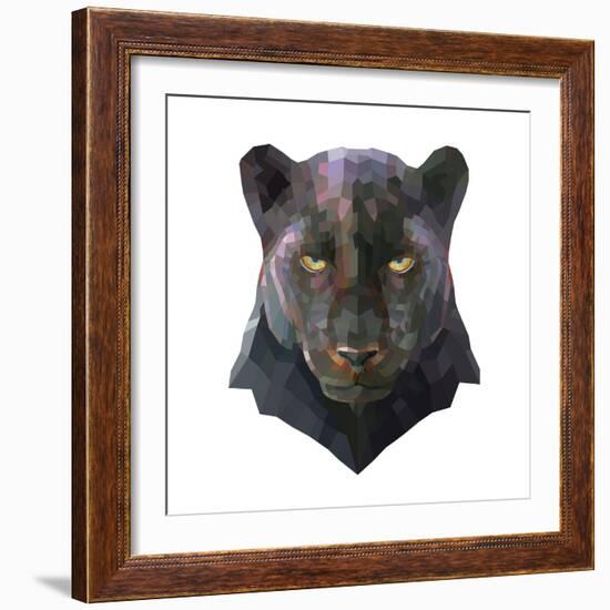 Panther-Lora Kroll-Framed Art Print