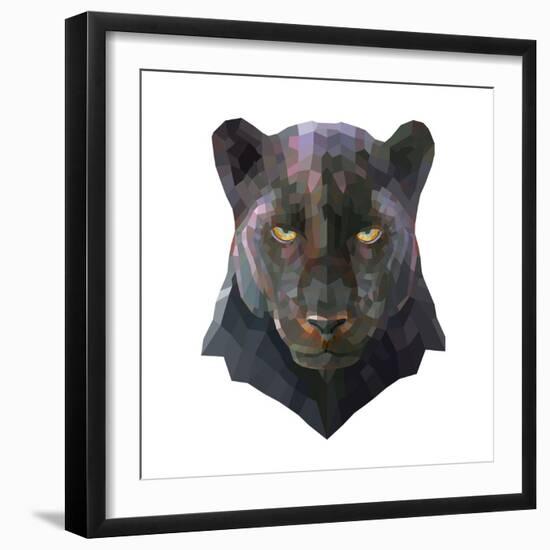 Panther-Lora Kroll-Framed Art Print