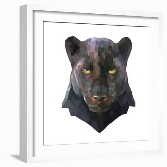 Panther-Lora Kroll-Framed Art Print