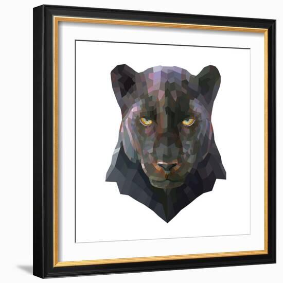 Panther-Lora Kroll-Framed Art Print