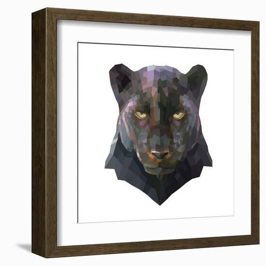 Panther-Lora Kroll-Framed Art Print