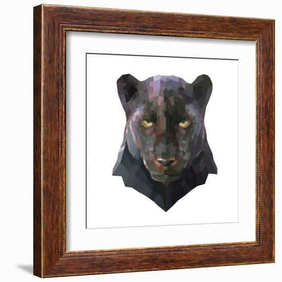 Panther-Lora Kroll-Framed Art Print