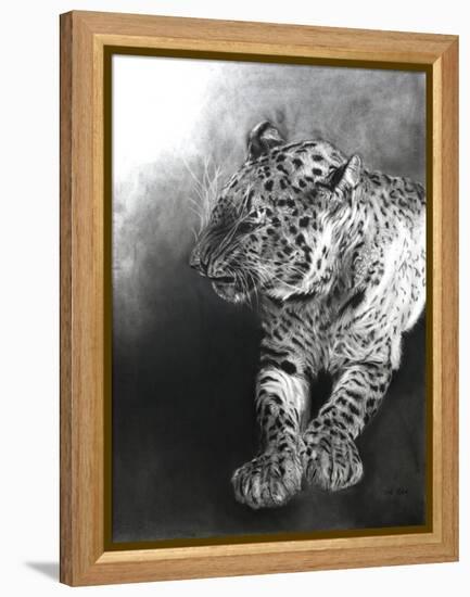 Panthera pardus 2, 2009-Odile Kidd-Framed Premier Image Canvas