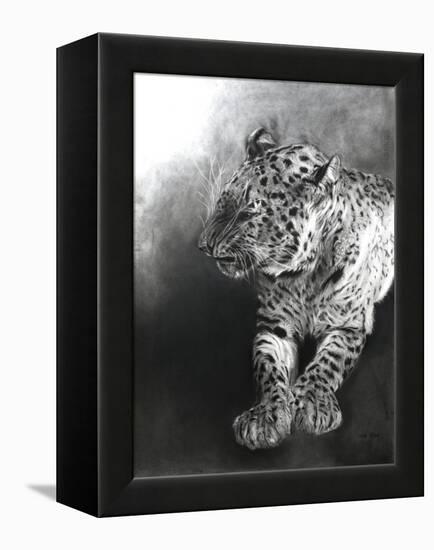 Panthera pardus 2, 2009-Odile Kidd-Framed Premier Image Canvas