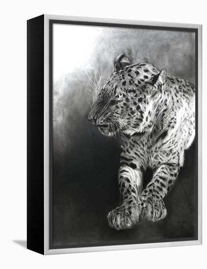 Panthera pardus 2, 2009-Odile Kidd-Framed Premier Image Canvas