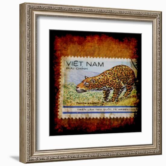 Panthera Stamp-Jean-François Dupuis-Framed Art Print